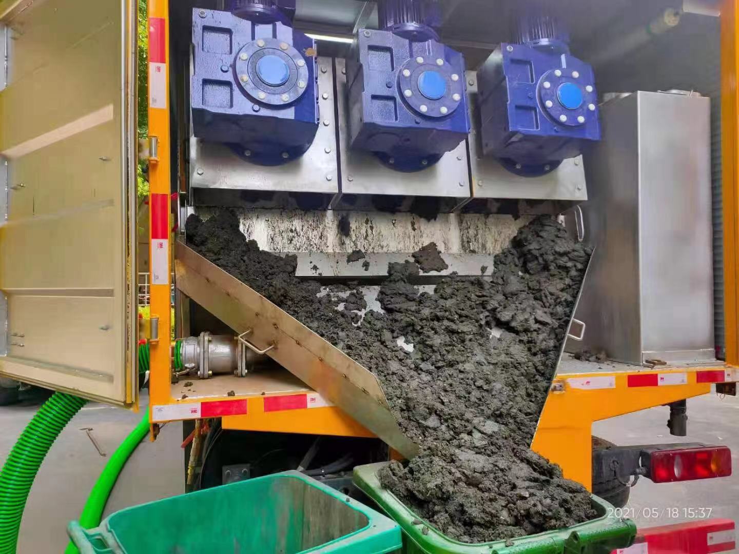 蠡县化粪池清掏城市维护站-泥浆净化干湿分离处理